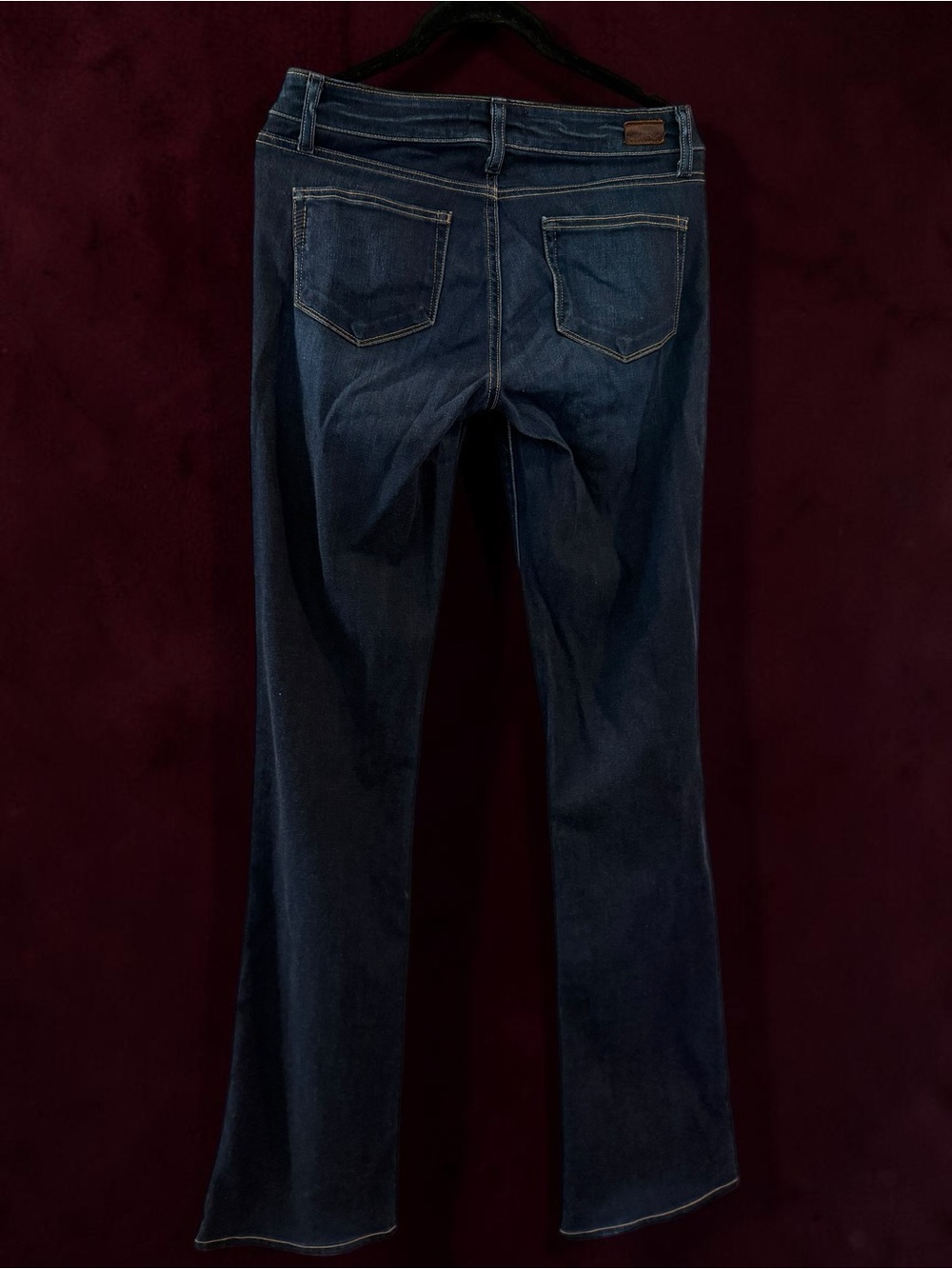 Paige Manhattan Straight Leg Jeans Sz 28 Faded Grey Wash Denim Icon Streetwear - Picture 8 of 9
